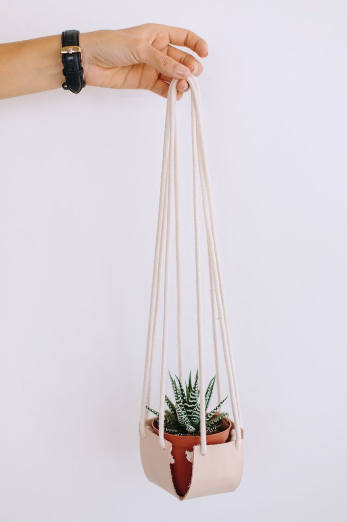 Pot de fleurs suspendu