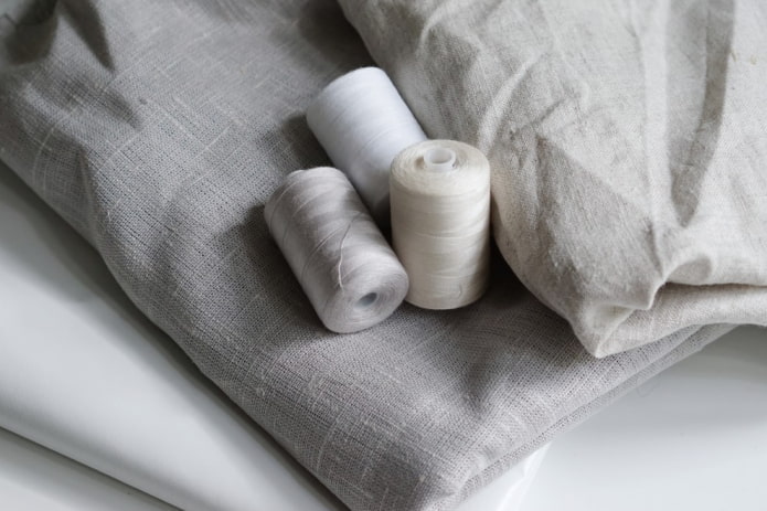 Fil et tissu
