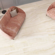 Carrelage en porcelaine à l'intérieur-0