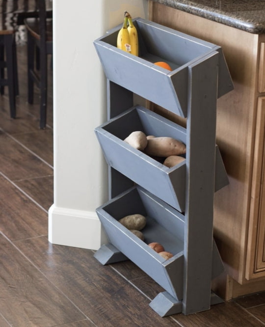 étagère en bois