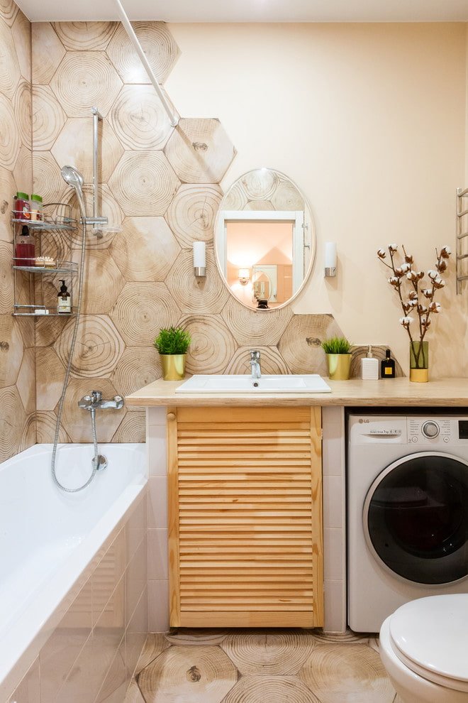 Meuble sous le lavabo