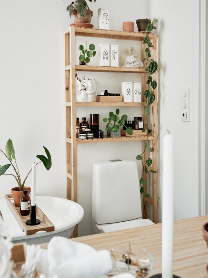Étagère en bois