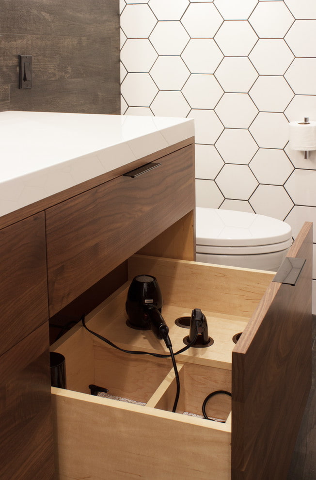Remplissage intérieur du meuble