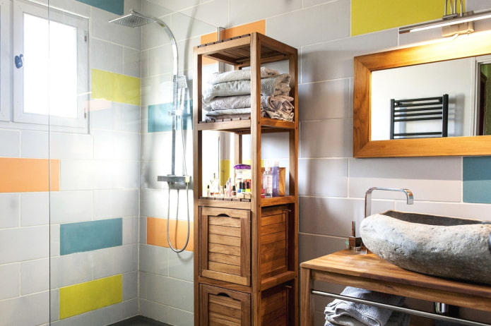 Étagère de douche