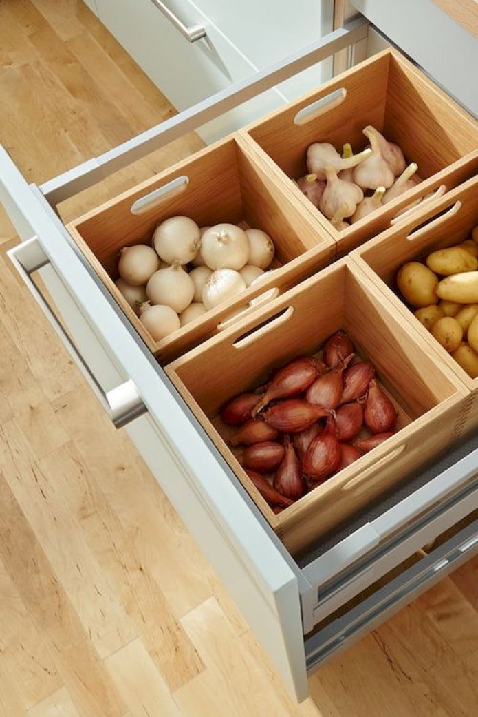 Stockage dans une armoire