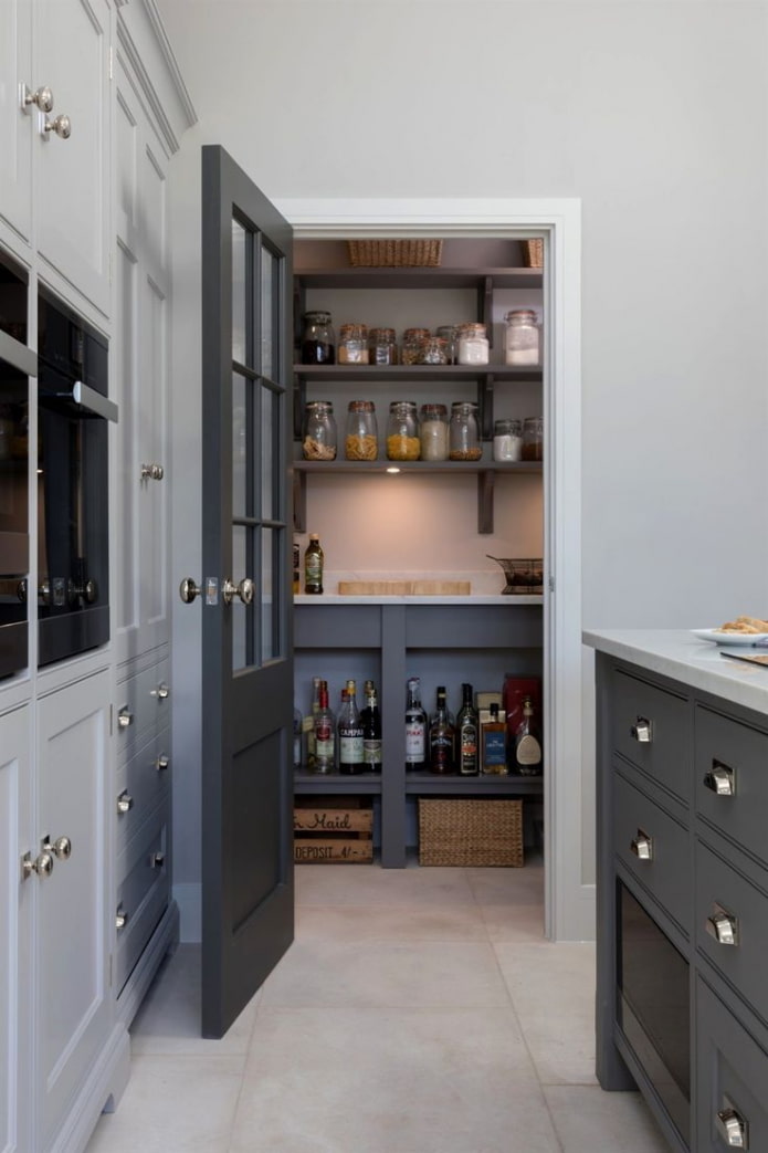 rangement dans la cuisine