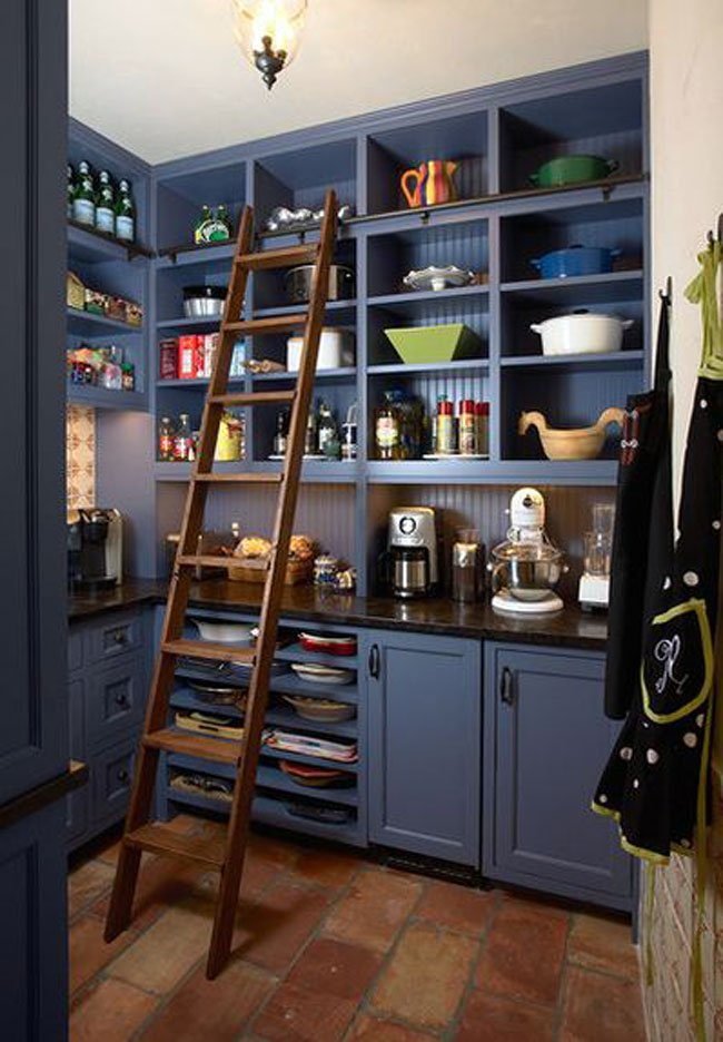 Conception d'un garde-manger à l'intérieur d'une maison