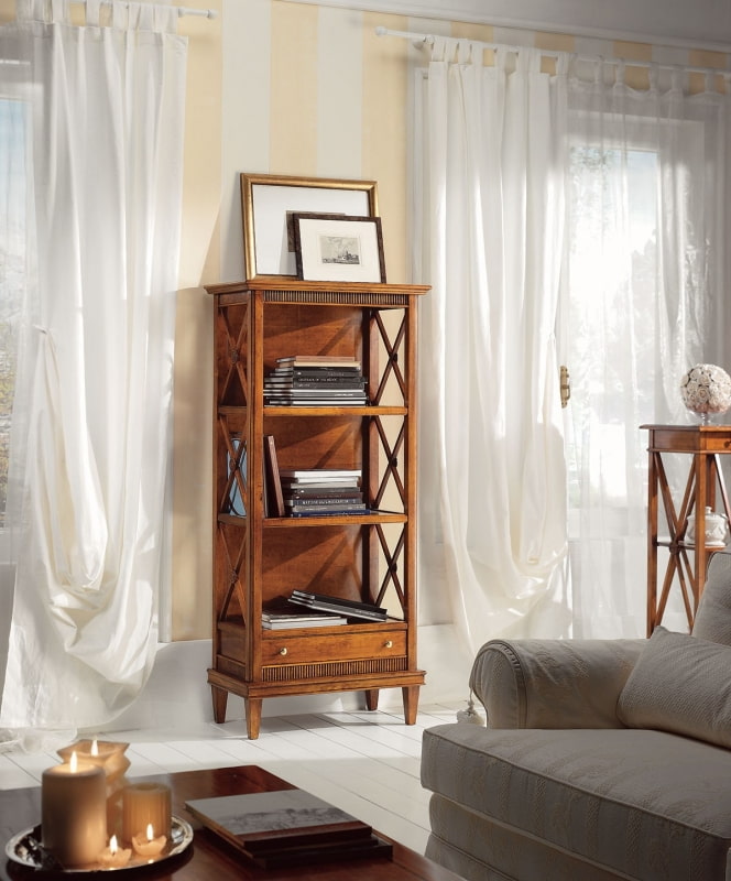bibliothèque dans l'intérieur 