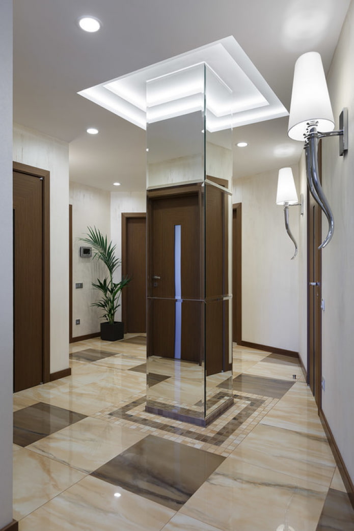 colonne miroir
