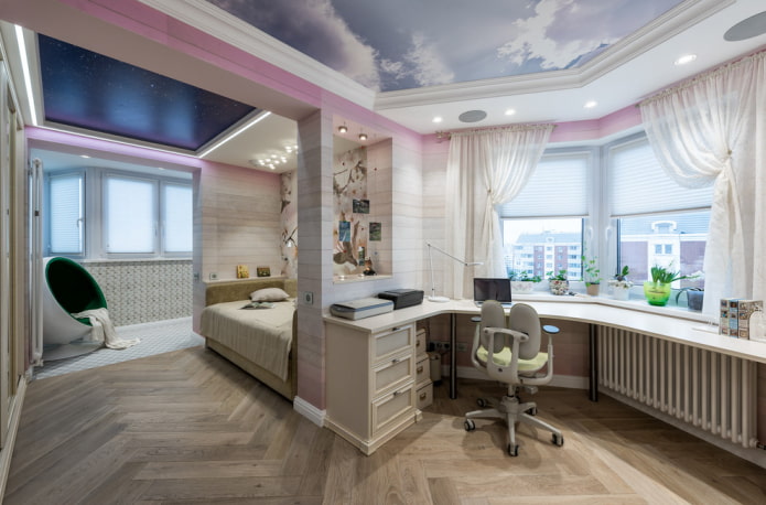 Agencement d'une chambre pour une adolescente