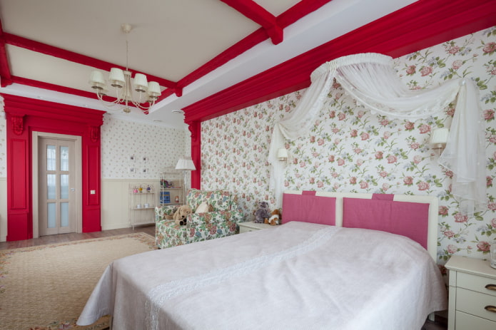 Aménagement d'une grande chambre pour une adolescente