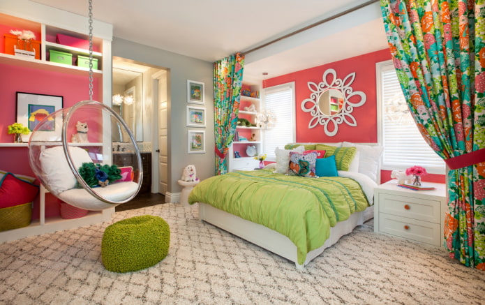 décorer une chambre d'adolescente