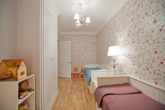 Crèche pour deux filles