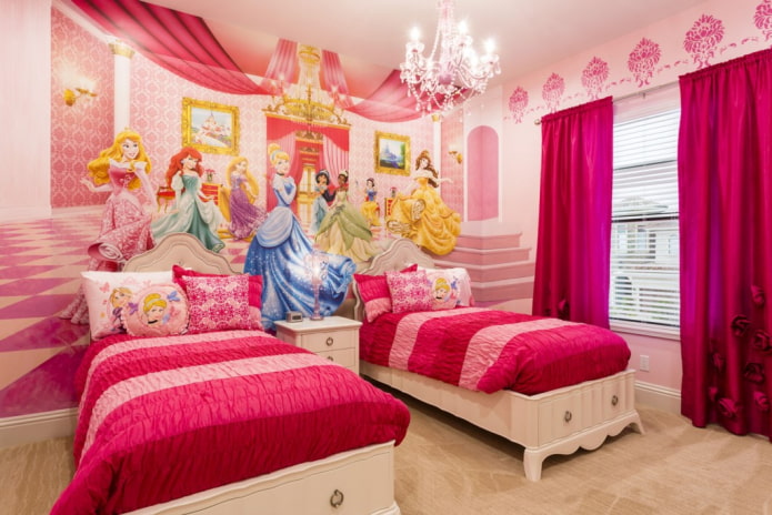 Aménagement d'une chambre pour deux filles