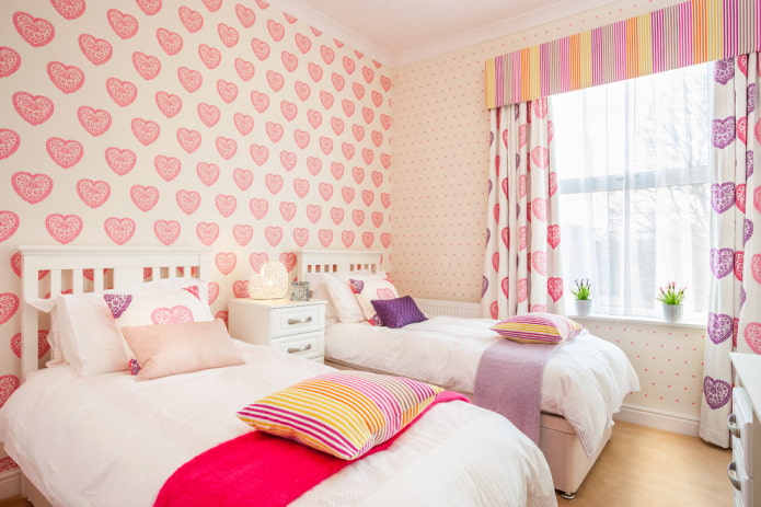 Décoration d'une chambre pour deux filles
