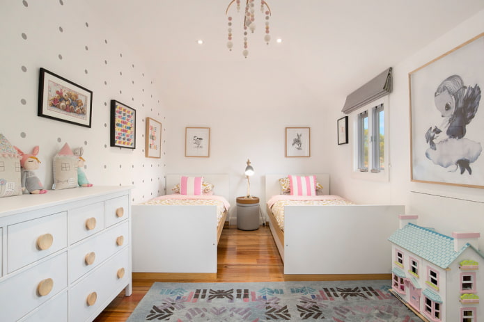 meubler une chambre pour deux filles