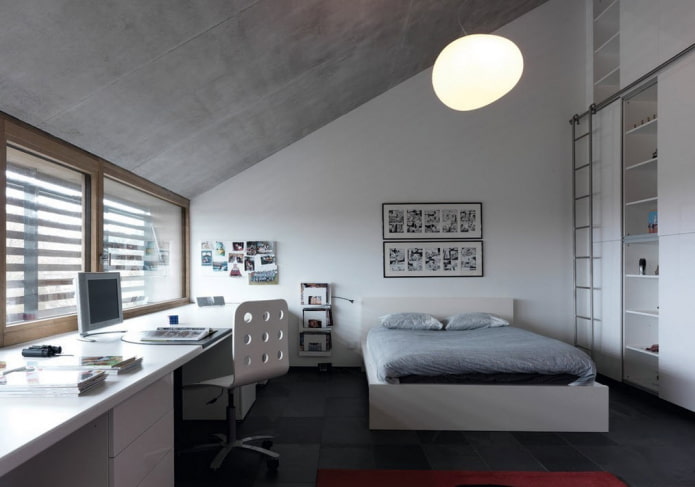 Schéma de couleurs d'une chambre d'adolescent