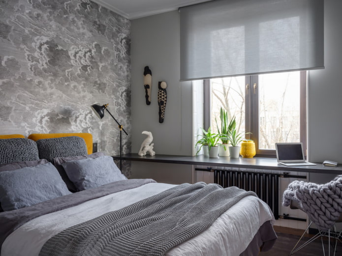 stores enrouleurs courts pour l'intérieur de la chambre