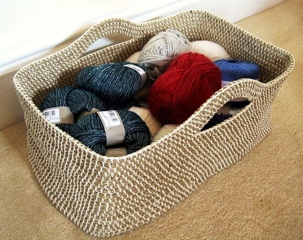 panier en jute