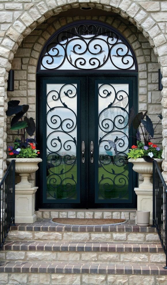 entrée d'une maison de campagne