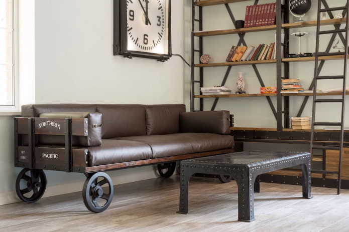 Structure forgée de style loft