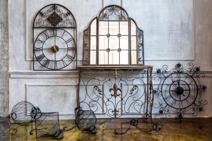 décoration forgée pour la maison