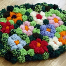 Comment faire un tapis avec des pompons ?-1