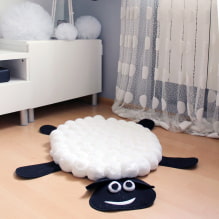Comment faire un tapis avec des pompons ?-3