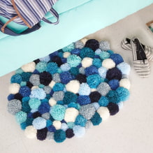 Comment fabriquer un tapis à pompons ?-8