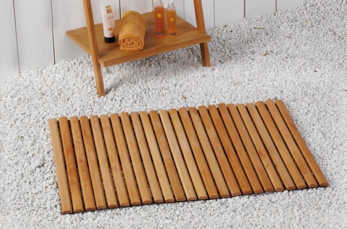 Tapis à lattes