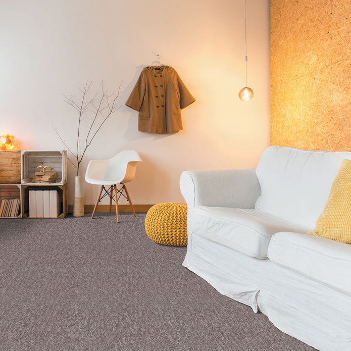 Tapis beige pour le salon