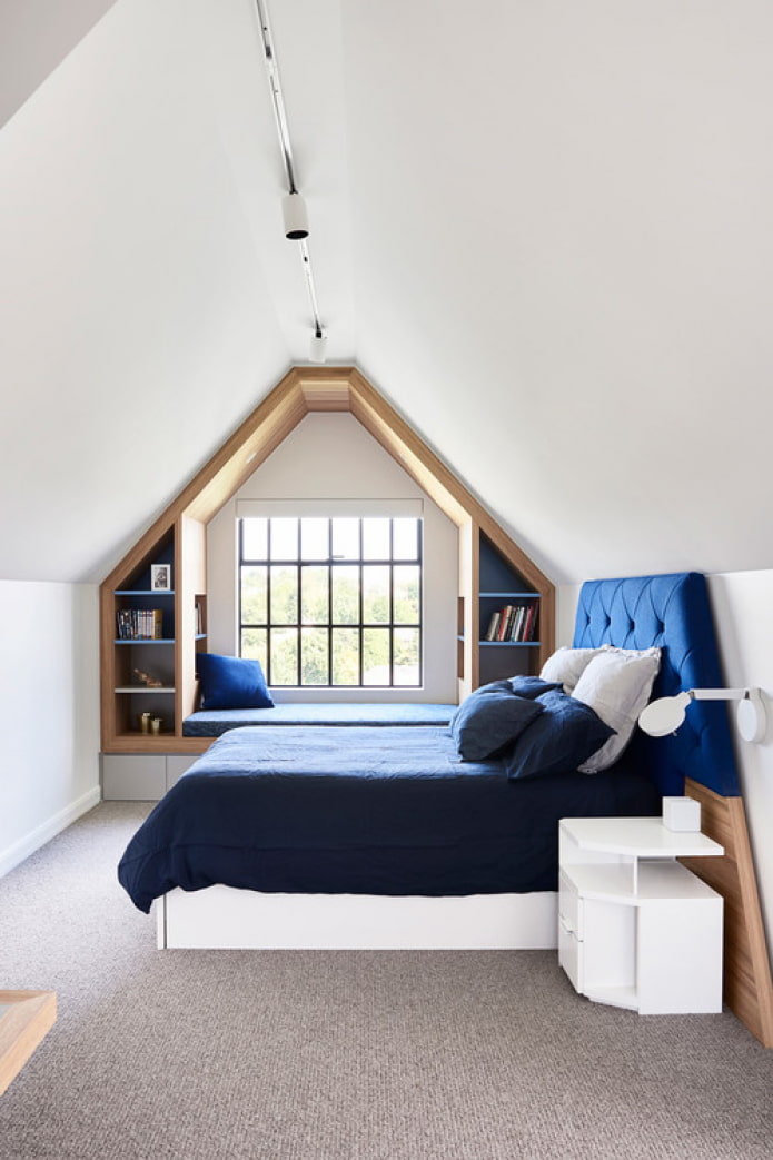 chambre d'enfant sous les combles