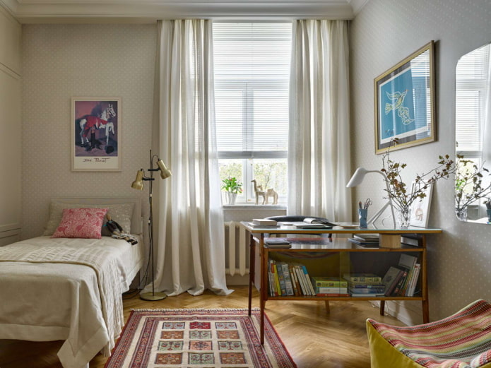 tapis dans la chambre d'enfant