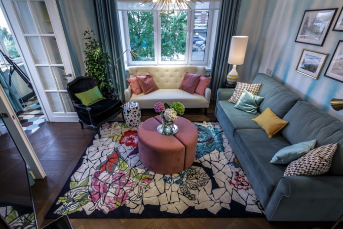 Tapis dans le salon
