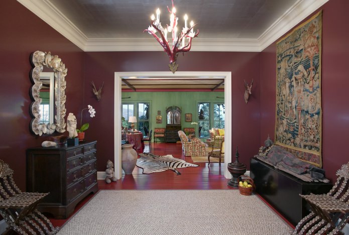 red floor