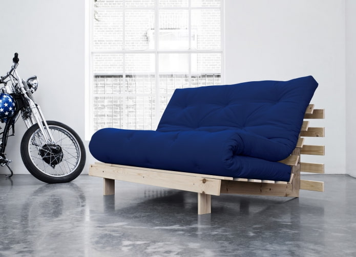 Chaise pliante style loft