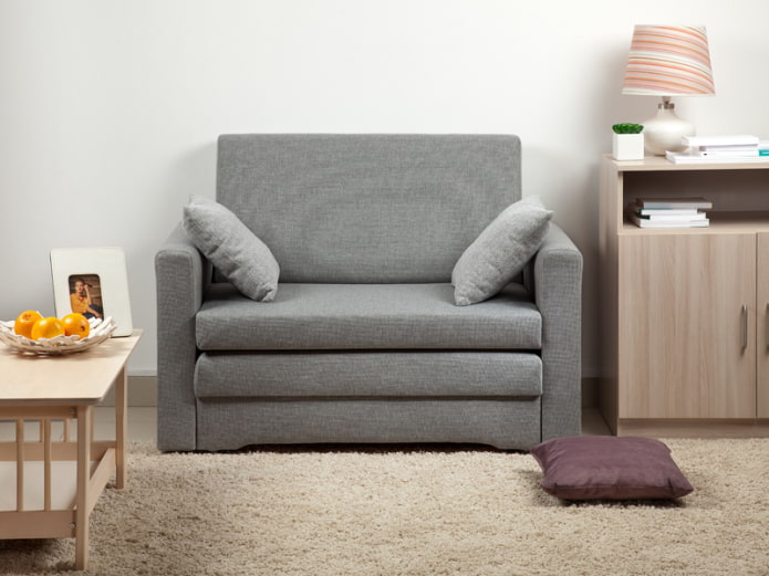 Chaise pliante à l'intérieur
