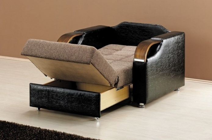 Chaise pliante à l'intérieur