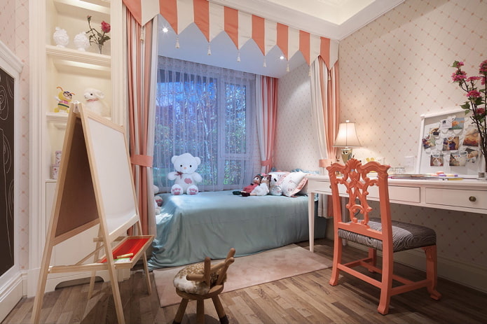 chambre d'enfant pour une fille