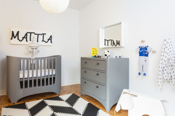 Modèle pour un nouveau-né à l'intérieur