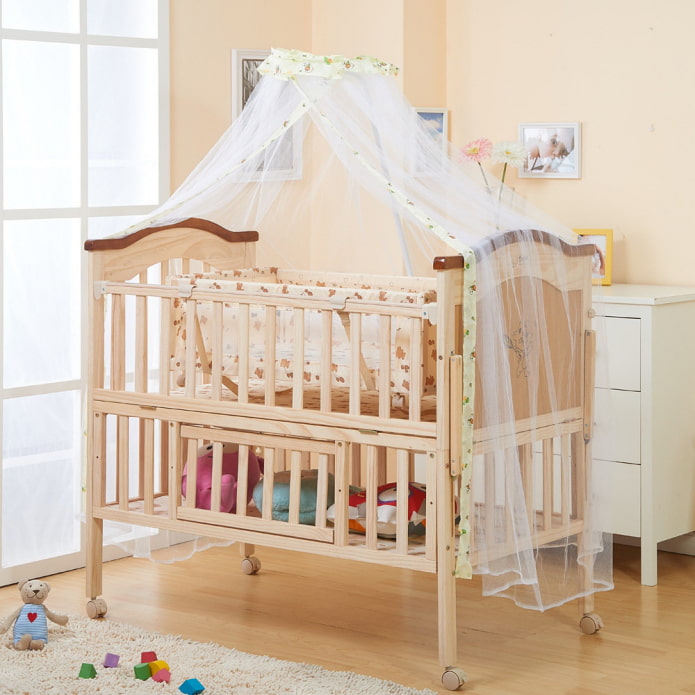 Lit superposé pour enfant à l'intérieur