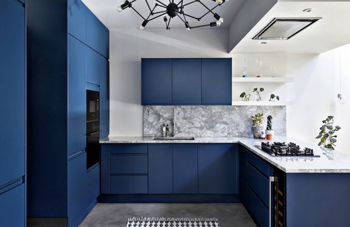 Palette de couleurs de la cuisine de style moderne