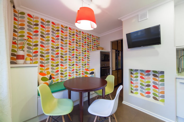 Cuisine-salon lumineuse