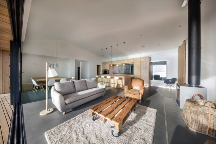 Style moderne à l'intérieur