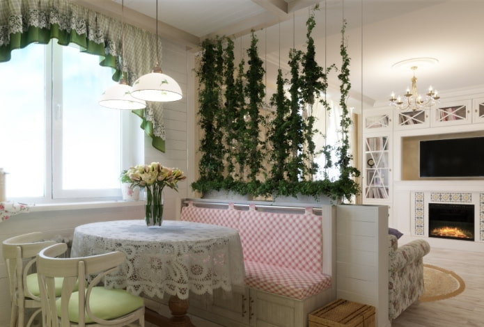 aménagement intérieur cuisine-salon