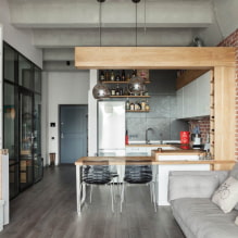 Comment aménager une cuisine-salon de style loft ?-3