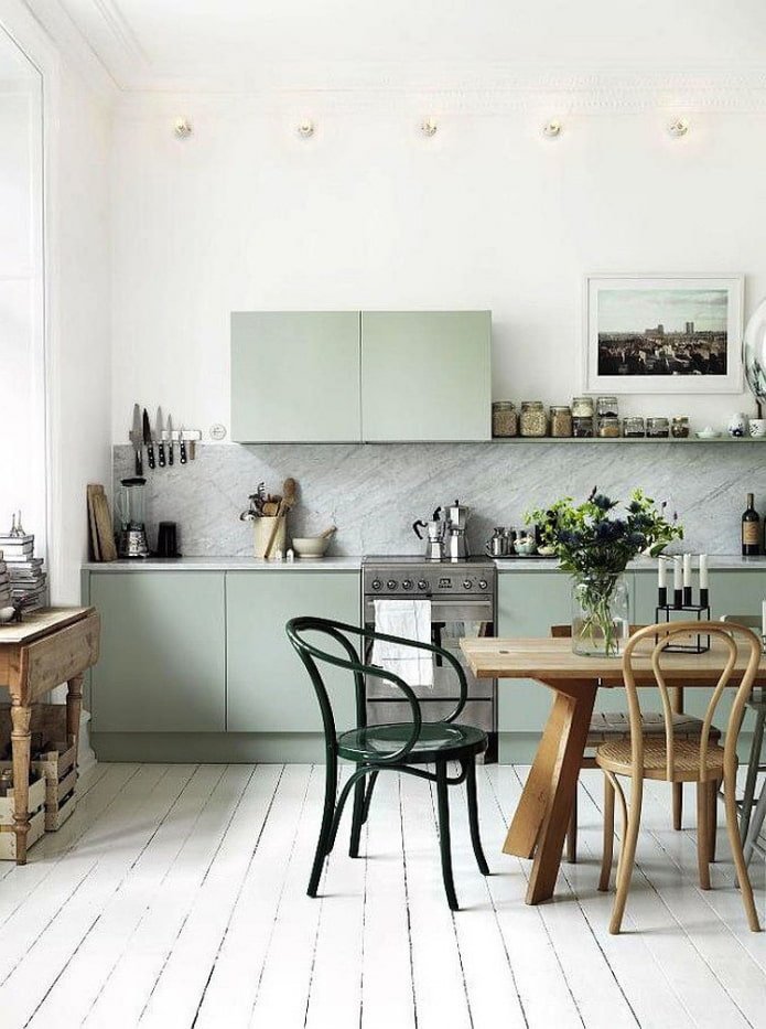 cuisine scandinave menthe