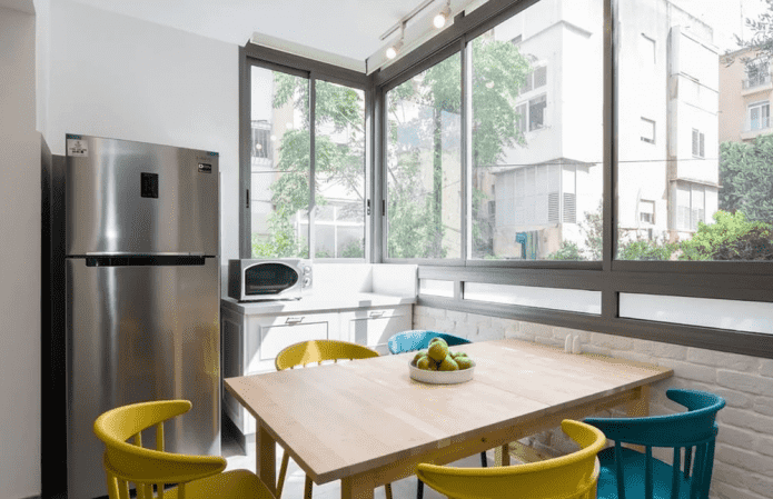 Transfert complet de la cuisine vers la loggia