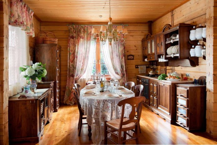 cuisine de campagne de style classique
