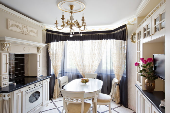 Rideaux de style classique